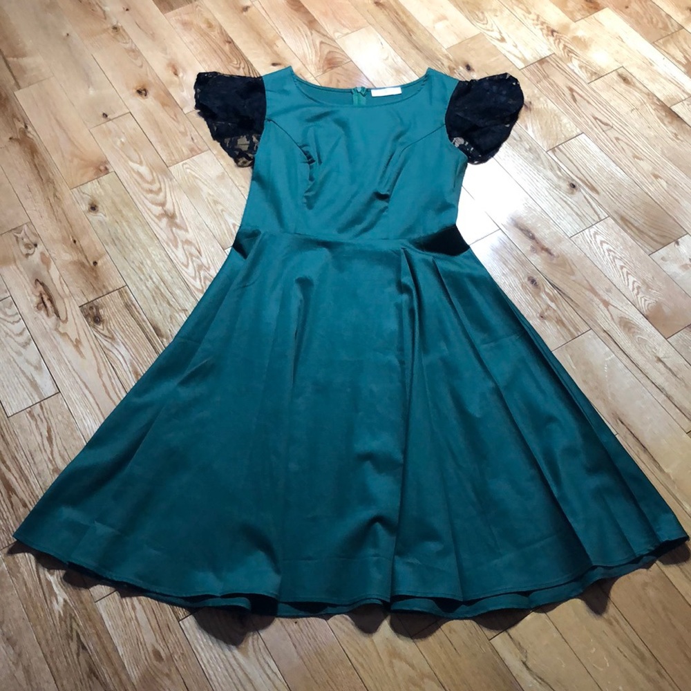 Vintage green dress